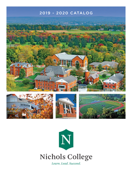Nichols College Undergraduate Catalog 2019 2020