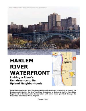 Harlem River Waterfront