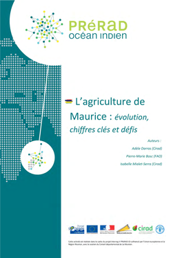 L'agriculture De Maurice : Évolution