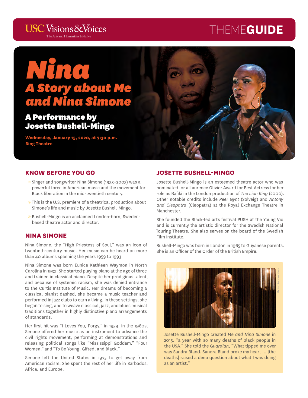 THEMEGUIDE a Story About Me and Nina Simone
