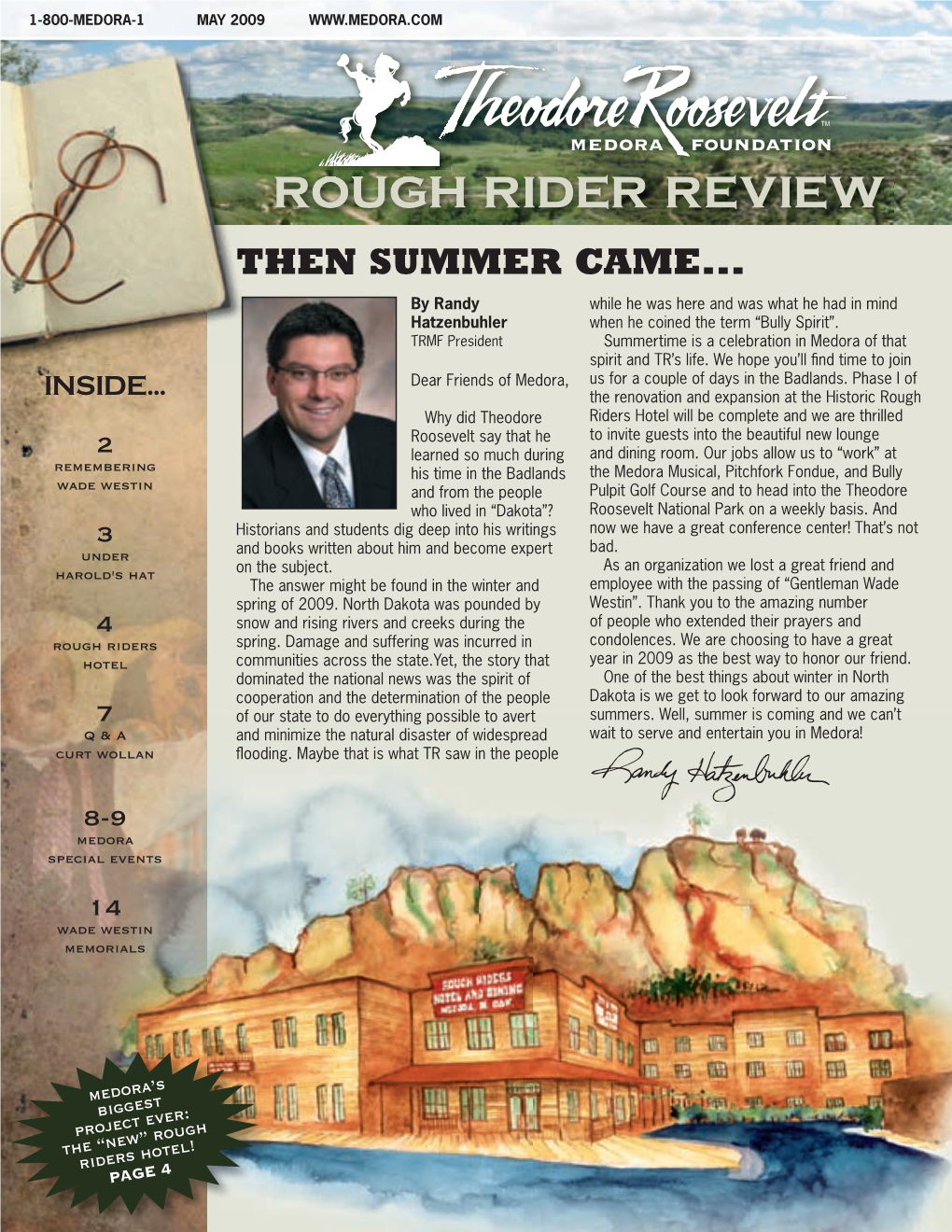 Rough Rider Review THENT SUMMER CAME