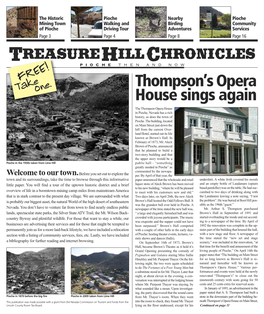 Thompson's Opera House Sings Again