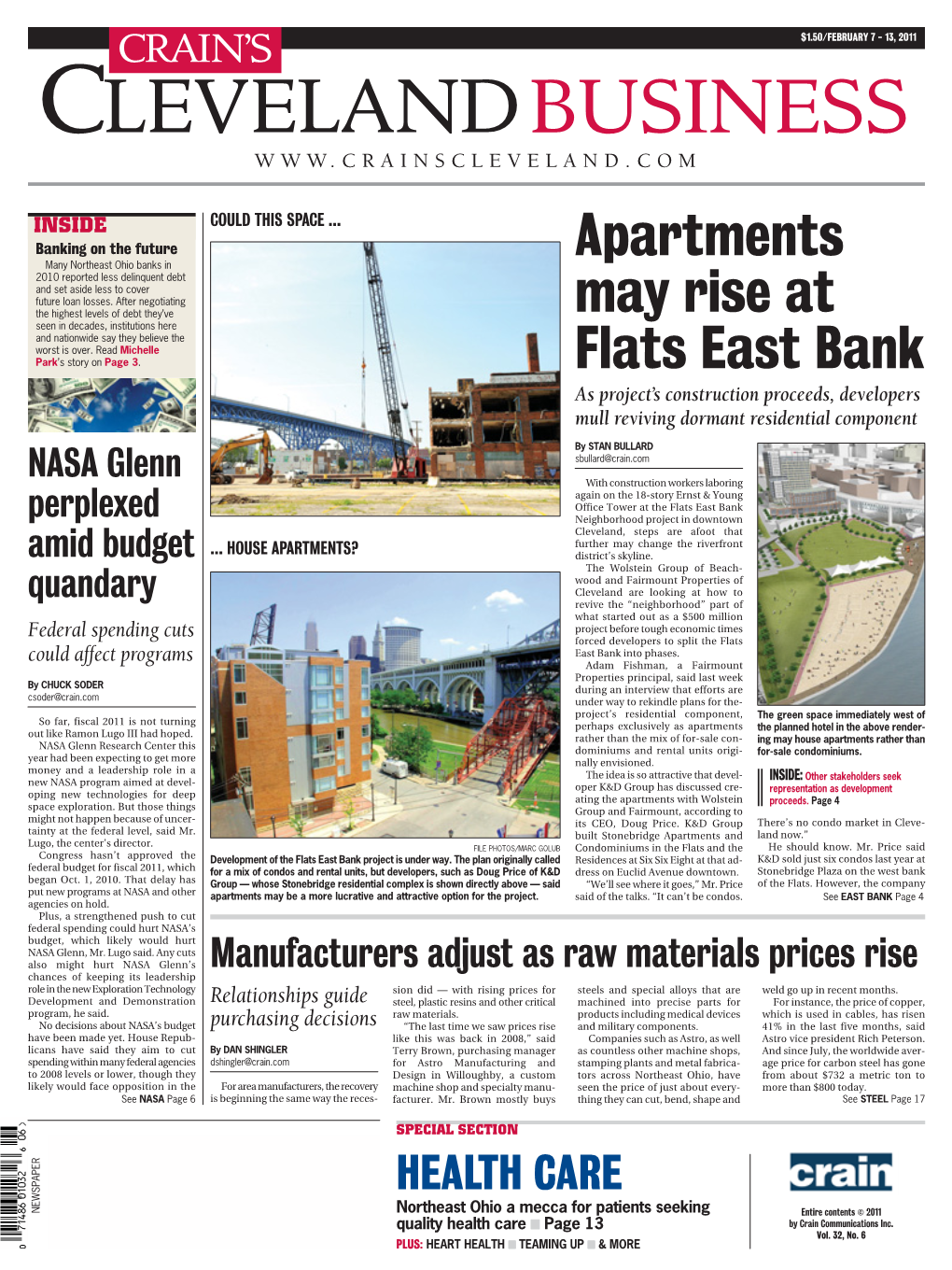 Apartments May Rise at Flats East Bank