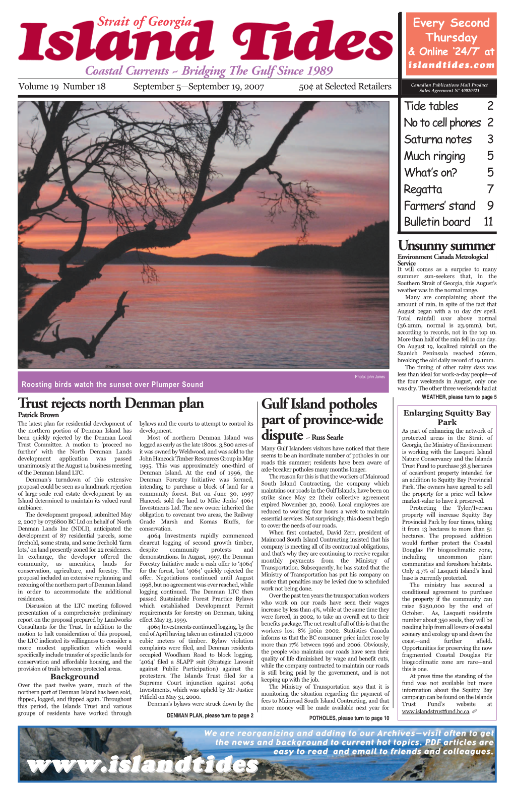 Island Tides Regional Newspaper