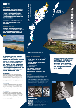 Peter May's Outer Hebrides