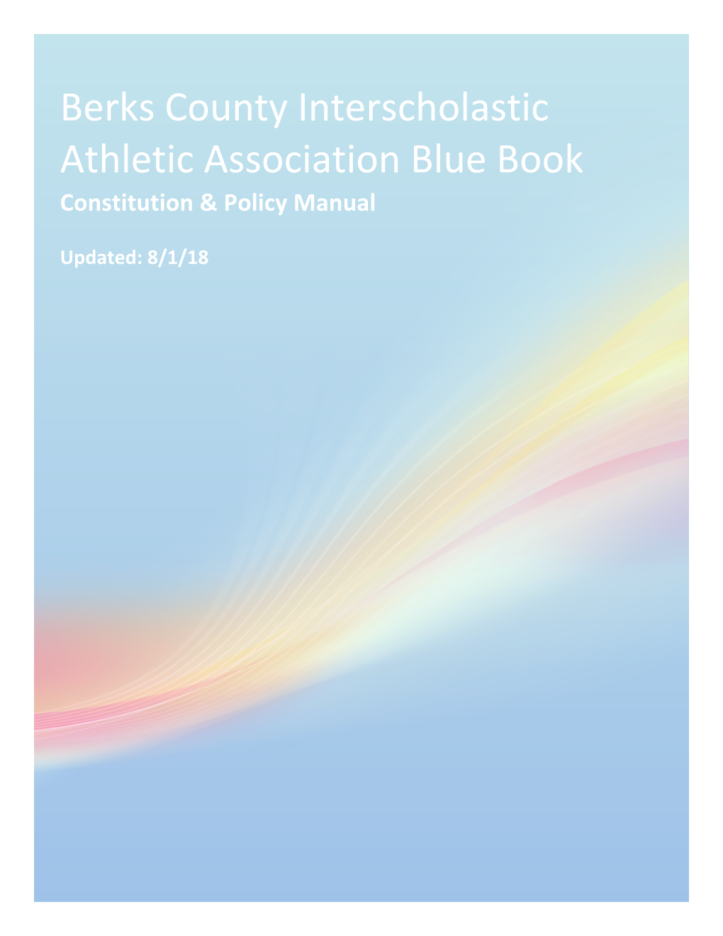 BCIAA Policy Manual L