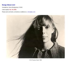 Songs About Joni