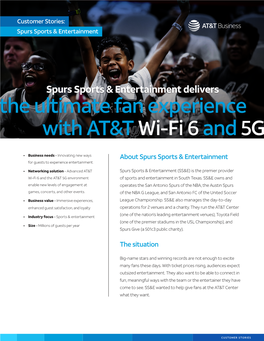 Customer Stories – Spurs Sports & Entertainment