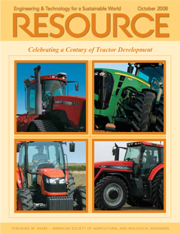 Resource Magazine October 2008 Engineering and Technology for A