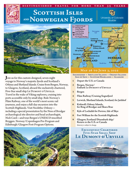 Scottish Isles and Norwegian Fjords