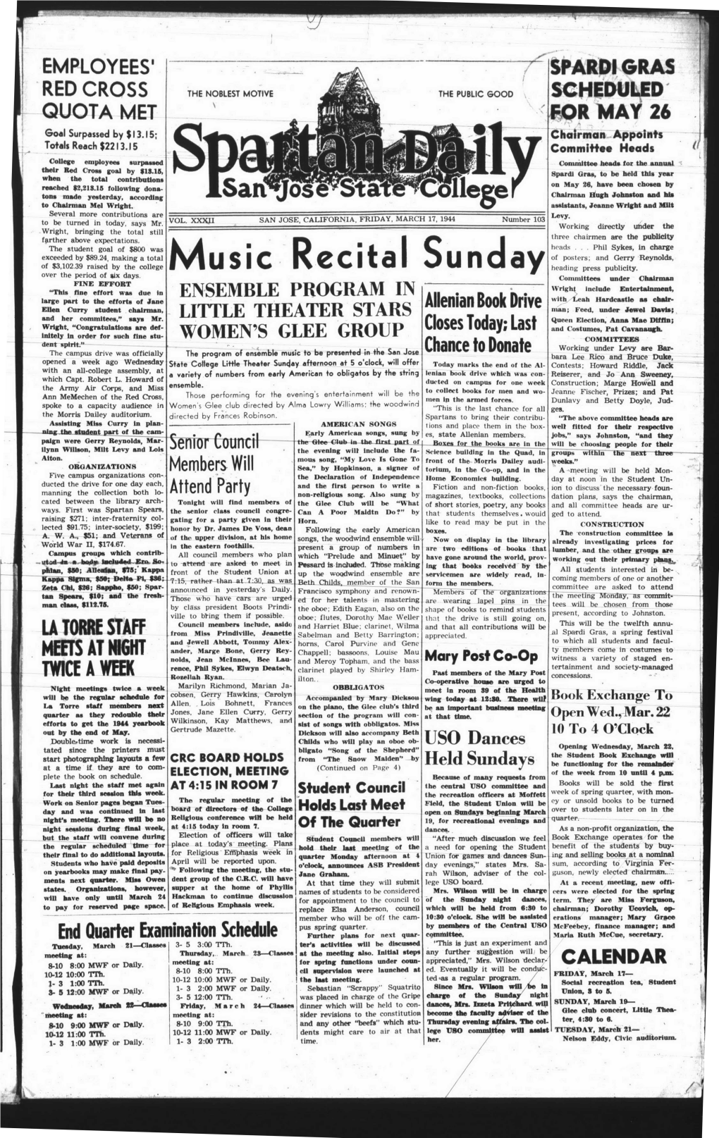 Music Recital Sunday Heading Press Publicity