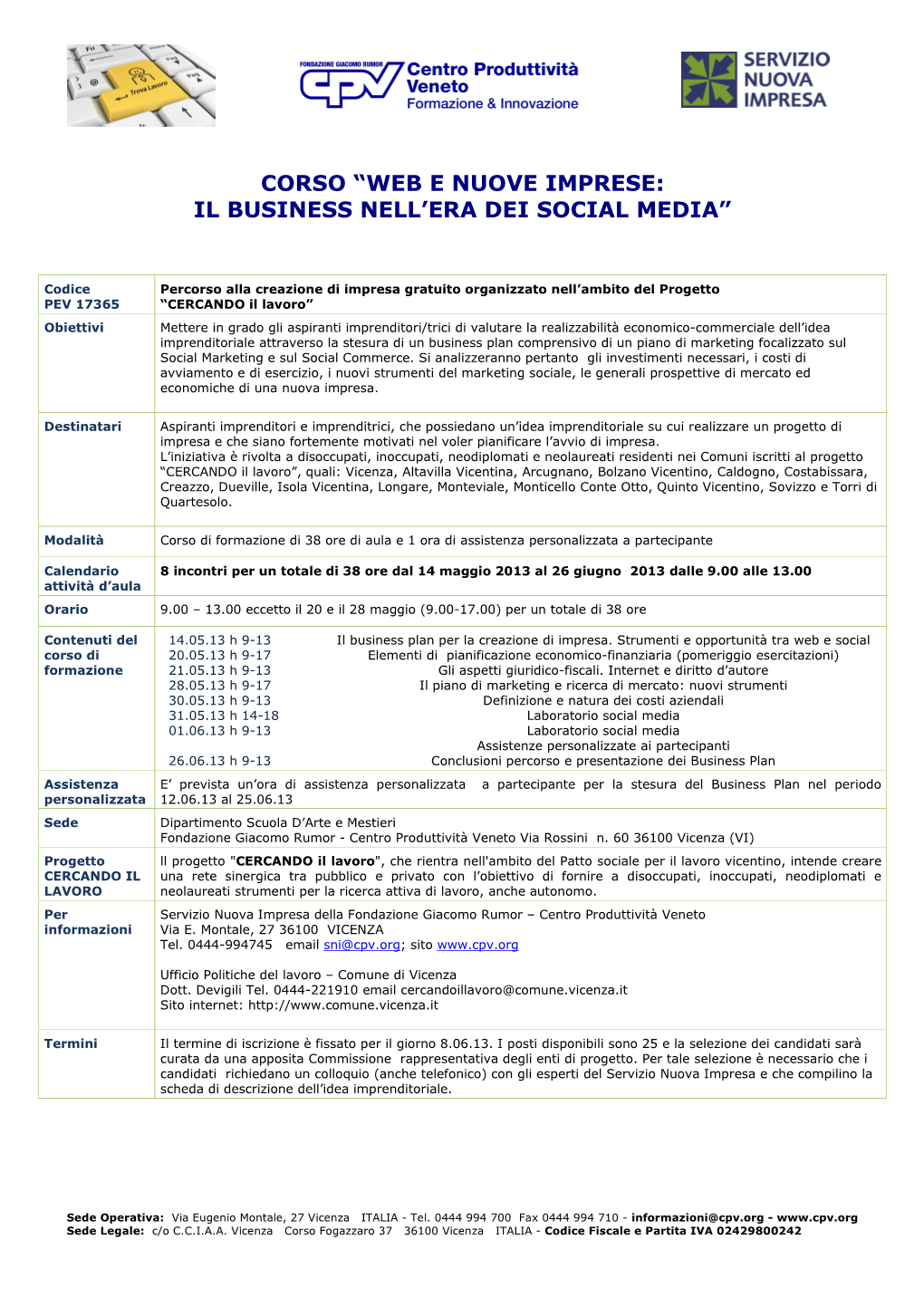 Web E Nuove Imprese: Il Business Nell'era Dei Social Media