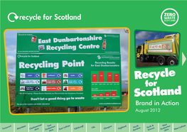 Recycling for Scotland