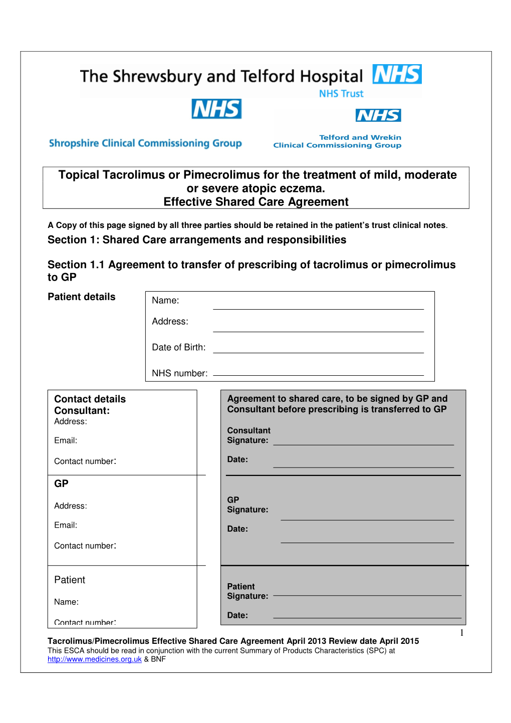 Topical Tacrolimus Or Pimecrolimus for the Treatment of Mild, Moderate Or Severe Atopic Eczema