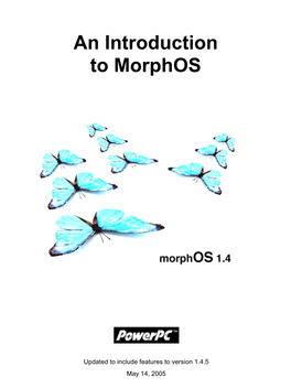 An Introduction to Morphos