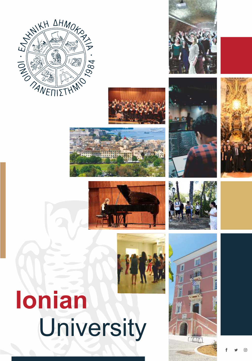 Ionian University Brochure in English