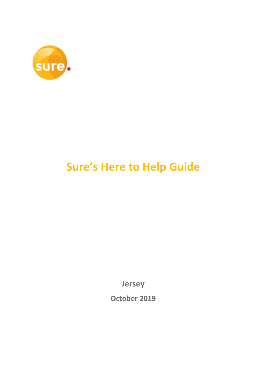 Sure's Here to Help Guide