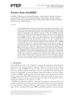 Science from Litebird
