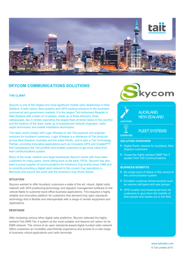 Skycom Communications Solutions