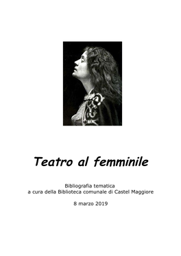 Teatro Al Femminile