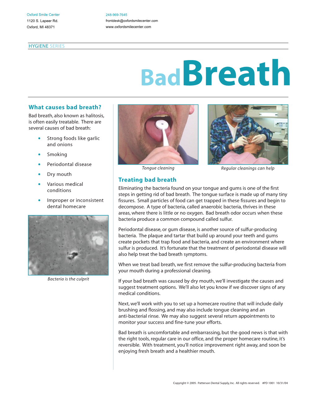 Bad Breath? Bad Breath, Also Known As Halitosis, Is Often Easily Treatable