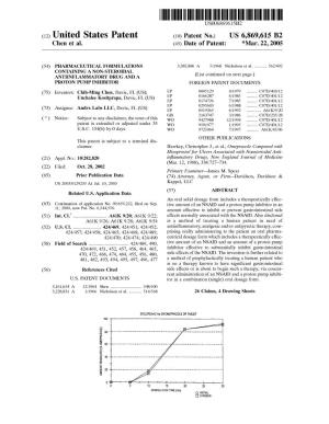 (12) United States Patent (10) Patent No.: US 6,869,615 B2 Chen Et Al