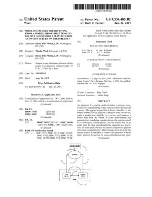 (12) United States Patent (10) Patent No.: US 9,554.405 B2 Wee (45) Date of Patent: Jan
