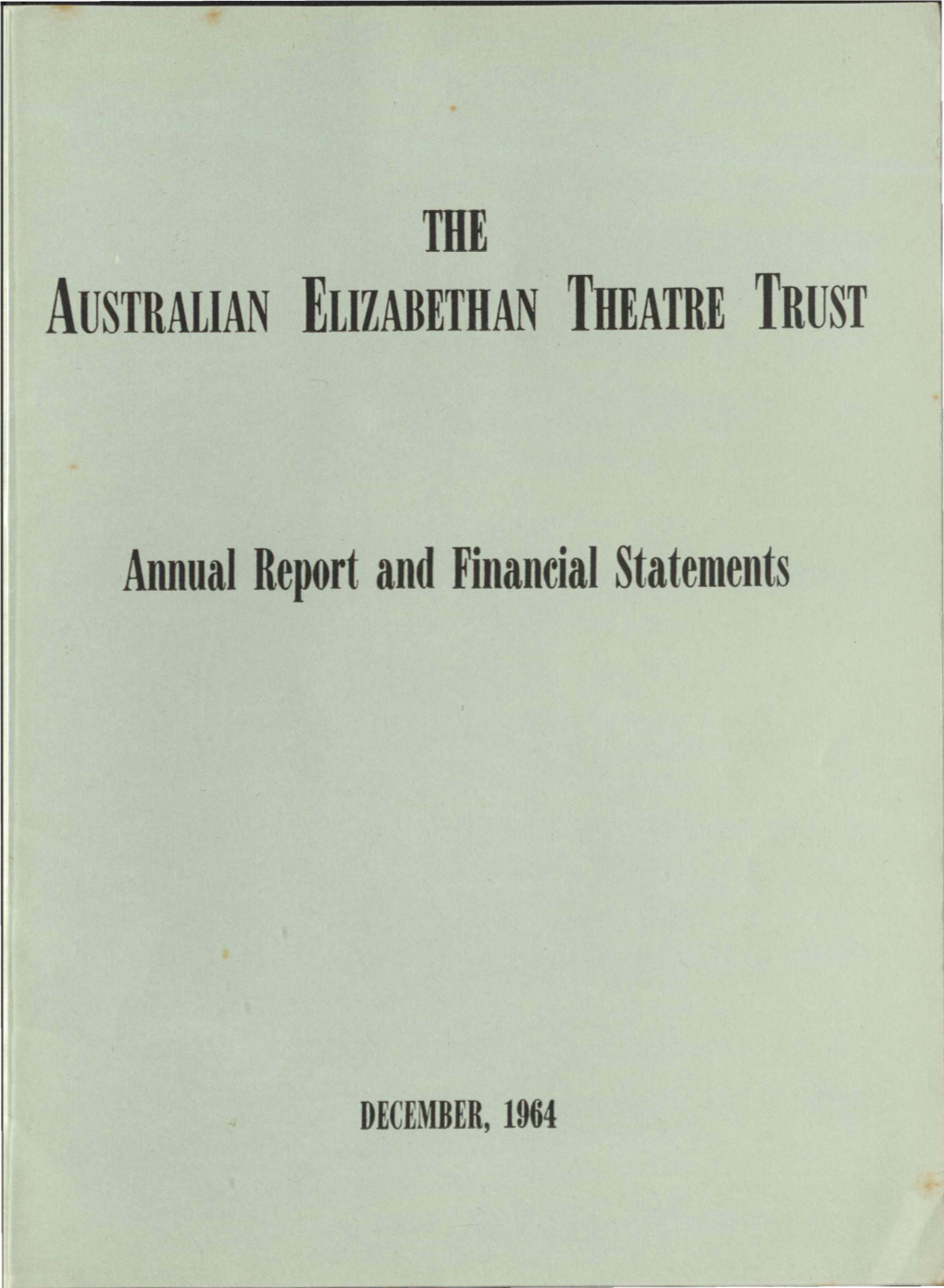 Annual Report and Financial Statements