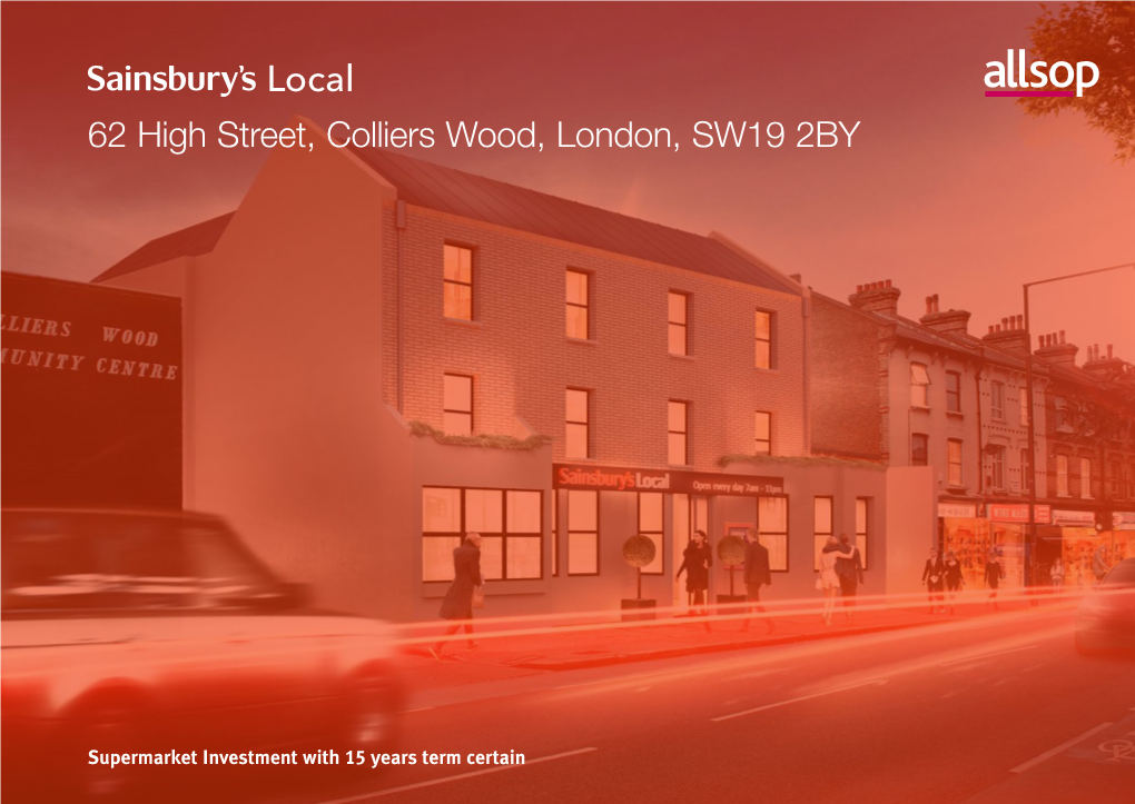 62 High Street, Colliers Wood, London, SW19 2BY