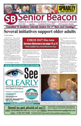 Several Initiatives Support Older Adults by Eileen Doherty