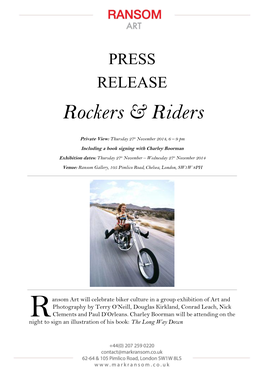 Rockers & Riders