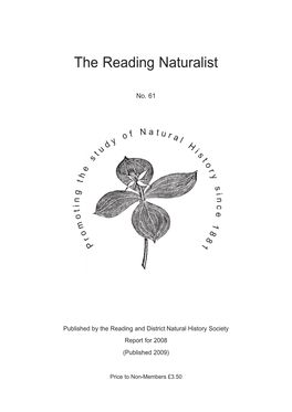 The Reading Naturalist