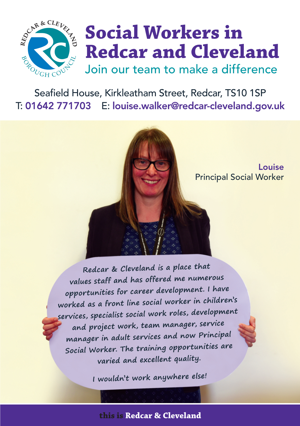 Social Workers in Redcar and Cleveland Join Our Team to Make a Difference