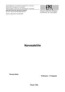 Nanosatellite