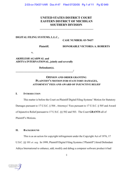 2:03-Cv-70437-VAR Doc # 47 Filed 07/20/05 Pg 1 of 11 Pg ID 949