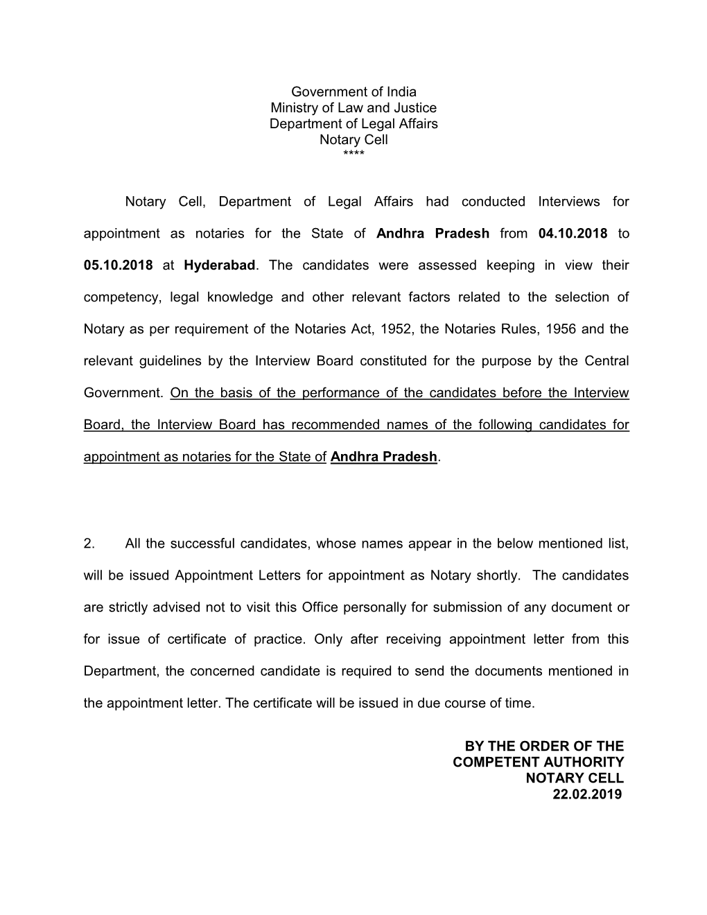 Andhra Pradesh Result .Pdf