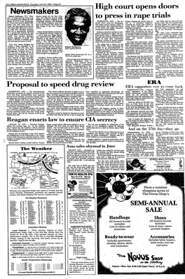 Newsmakers Proposal to Speed Drug Review