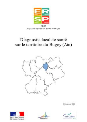 Diagnostic Local De Santé Sur Le Territoire Du Bugey (Ain)