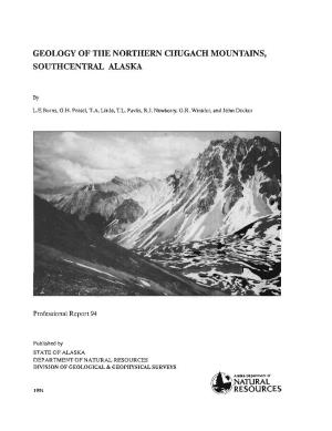 Geology of the Northern Chugach Mountains, Southcentral Alaska