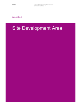 Site Development Area