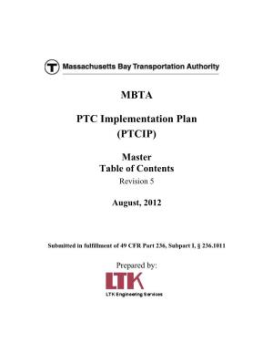 PTC-IP Master Table of Contents