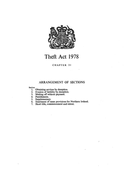 Theft Act 1978