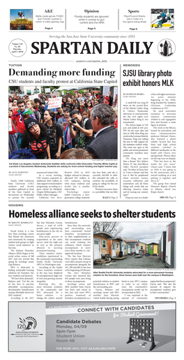 Homeless Alliance Seeks to Shelter Students
