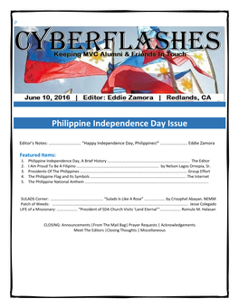 Philippine Independence Day Issue