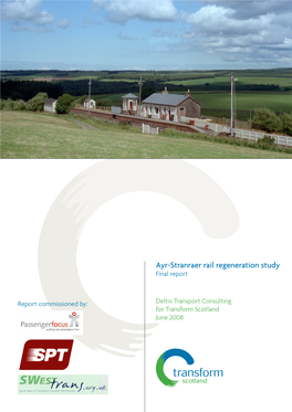 Ayr-Stranraer Rail Regeneration Study Final Report