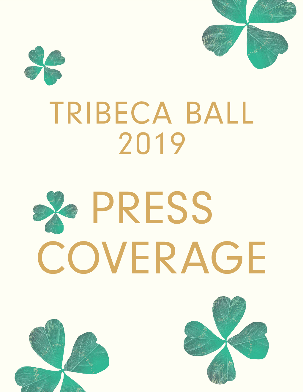 Tribeca Ball 2019
