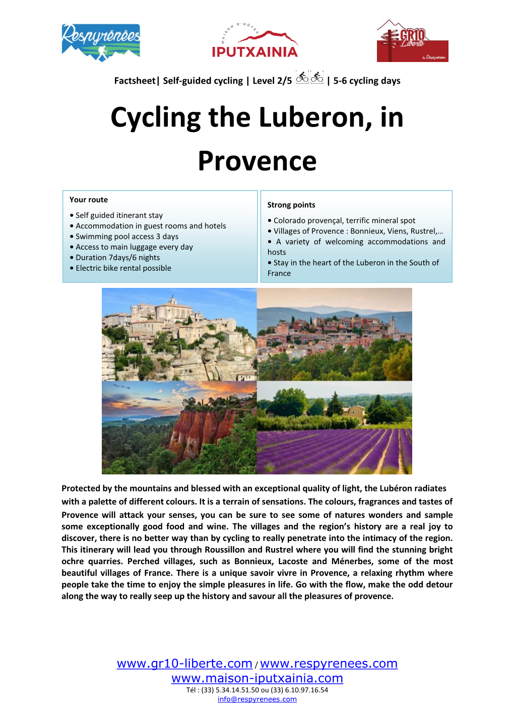 Cycling the Luberon, in Provence