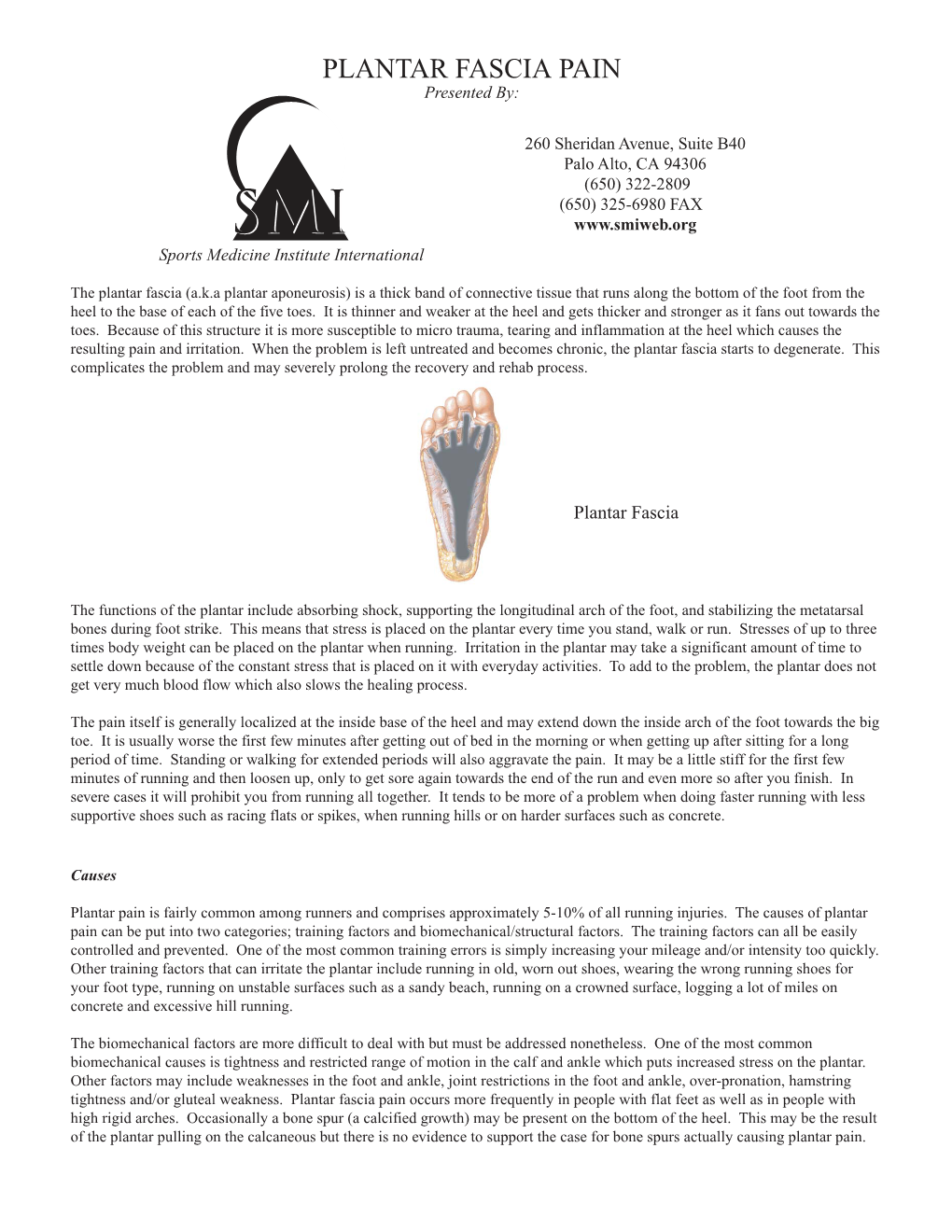 Plantar Fascia Packet.Ai