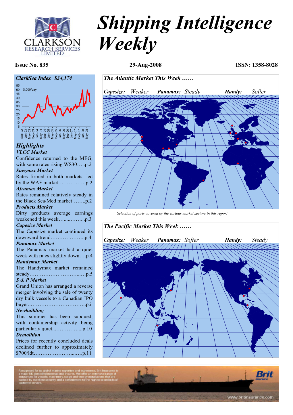 Shipping Intelligence Weekly