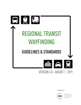 Regional Transit Wayfinding Guidelines & Standards